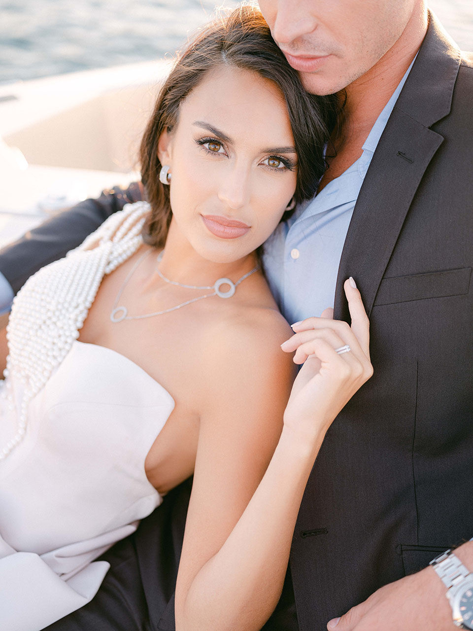 Demande en mariage et mariage en yacht à Saint-Tropez — Maddy Christina Photographer